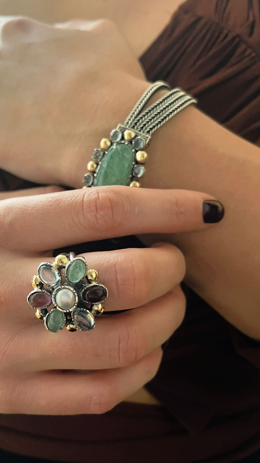 Pulseira Catarina Verde
