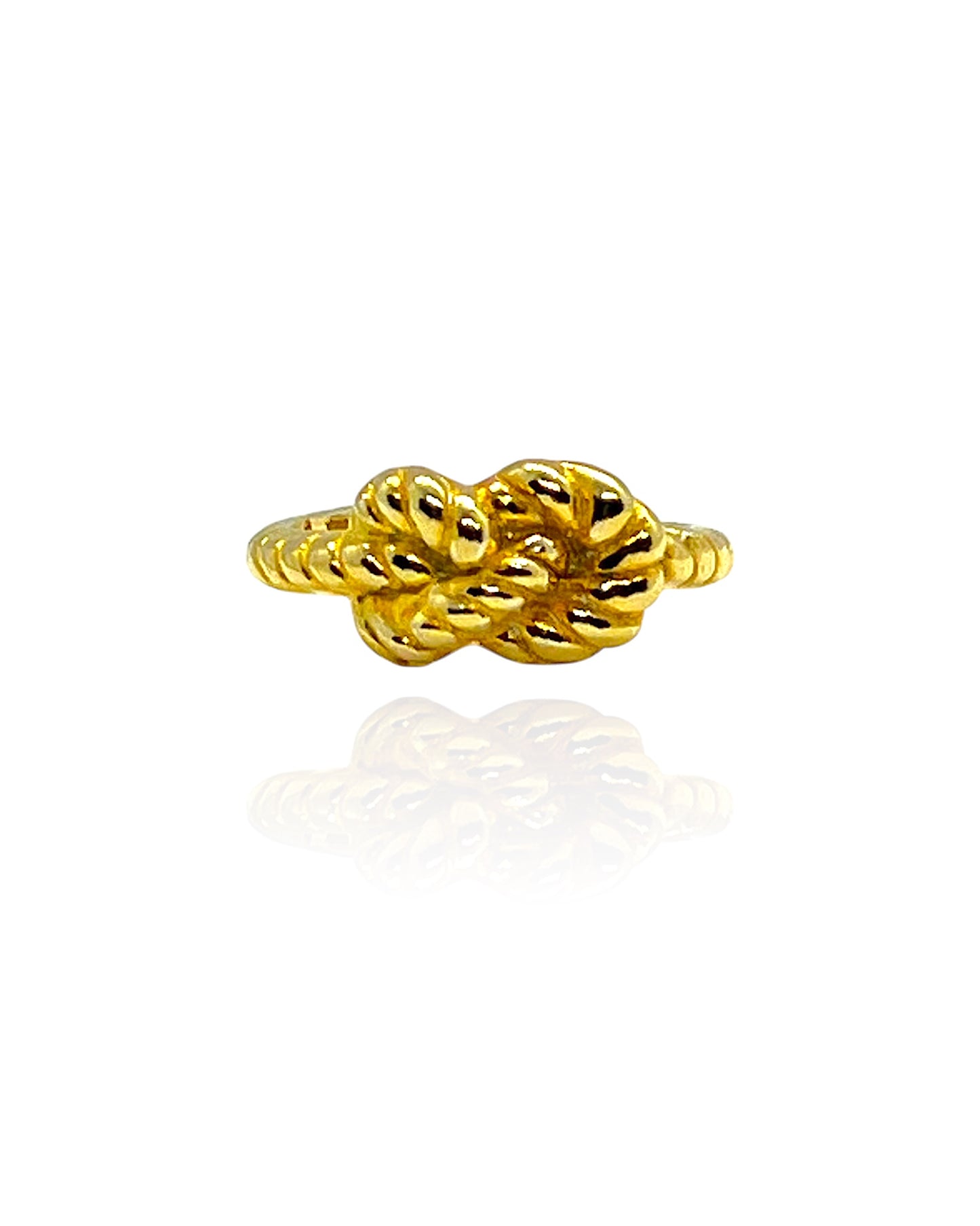 Open Loop Knot Ring