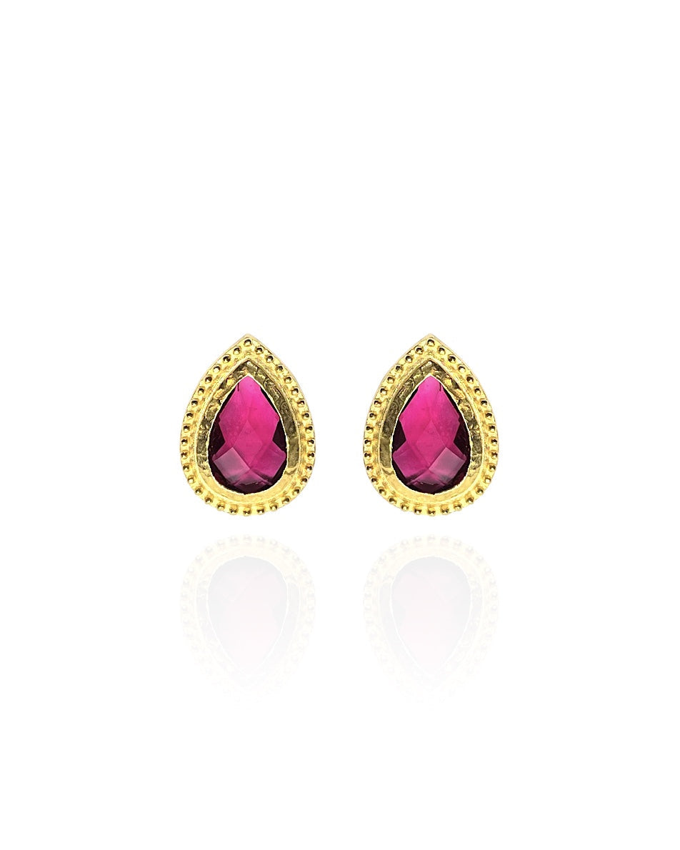 Jaipur Ruby Earrings